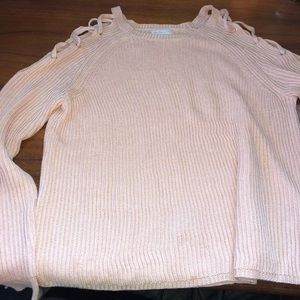 Express light pink sweater